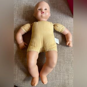 Pottery Barn Kids Gotz Baby Doll with Blue Eyes